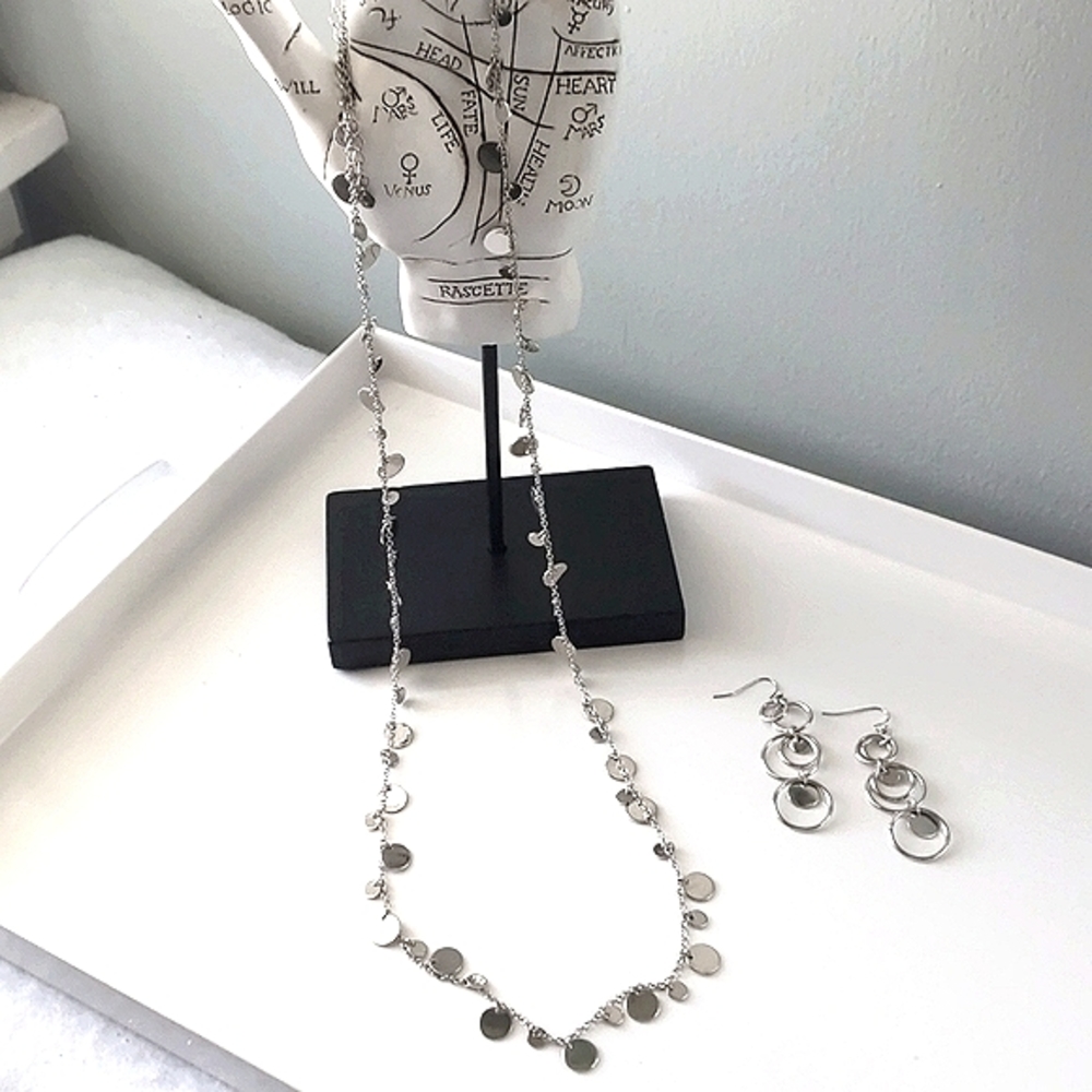 Lia Sophia Panorama Reflection Necklace & Earrings